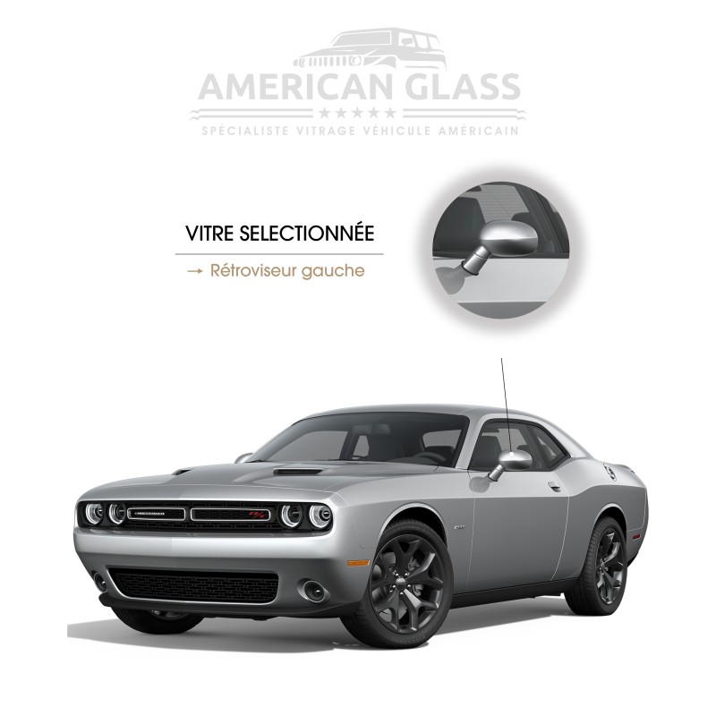 RÉTROVISEUR GAUCHE A PEINDRE DODGE CHALLENGER 2008-2016