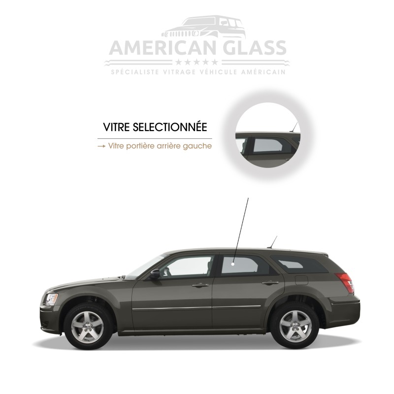 VITRE PORTIÈRE ARRIÈRE GAUCHE DODGE MAGNUM 2005-2010