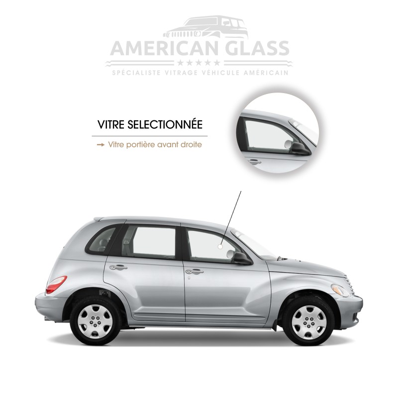 VITRE PORTIÈRE AVANT DROITE CHRYSLER PT CRUISER 2001-2006