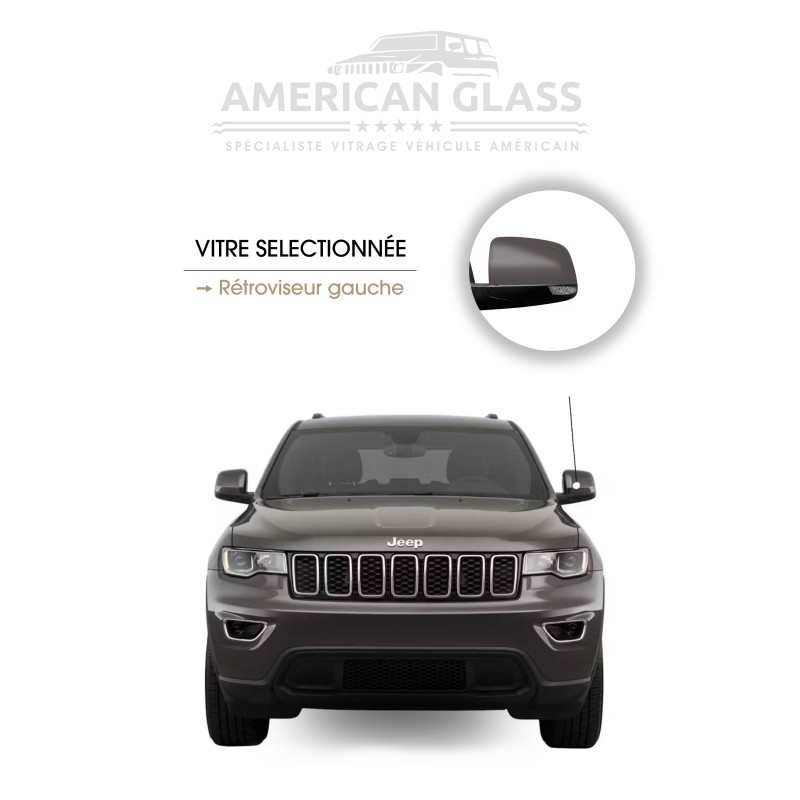 RÉTROVISEUR GAUCHE PLASTIQUE JEEP GRAND CHEROKEE 2014-2015