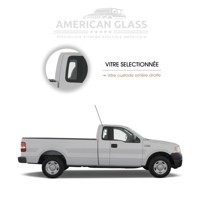 VITRE CUSTODE ARRIÈRE DROITE FORD F-150 SUPER CAB 2004-2008